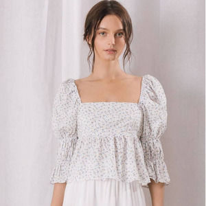 NWT Reversible Catherine Top